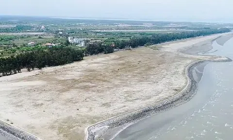 Khu lấn biển Cần Giờ mở rộng gần 5 lần