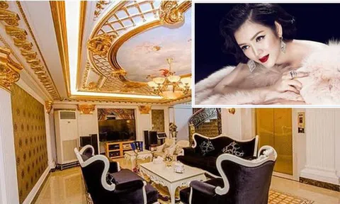 Bên trong biệt thự dát vàng của Lý Nhã Kỳ