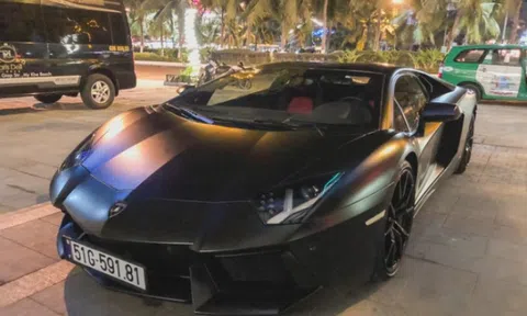 Lamborghini Aventador của chủ tịch Trung Nguyên xuất hiện ở Đà Nẵng, ngoại hình 'xuống cấp' khó tin