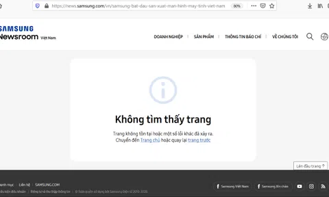 Reuters: Samsung phủ nhận chuyển dây chuyền sản xuất màn hình máy tính sang Việt Nam