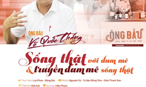 Ông bầu Võ Quốc Thắng: Sống thật với đam mê và truyền đam mê sống thật