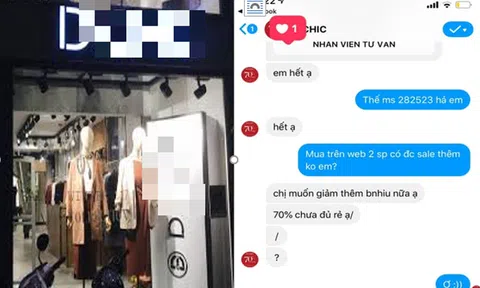 Một hãng thời trang cao cấp Hà Nội bị tố xử tệ với khách: Admin trả treo "Giảm 70% chưa đủ rẻ?", đuổi khách “ngủ đi cho sớm”,  quà xin lỗi là bánh trung thu kèm giấy ăn vò nát và tóc