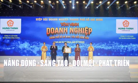Ông Nguyễn Đình Trung – Chủ tịch Tập đoàn Hưng Thịnh được vinh danh là Doanh nhân TP.HCM tiêu biểu năm 2020