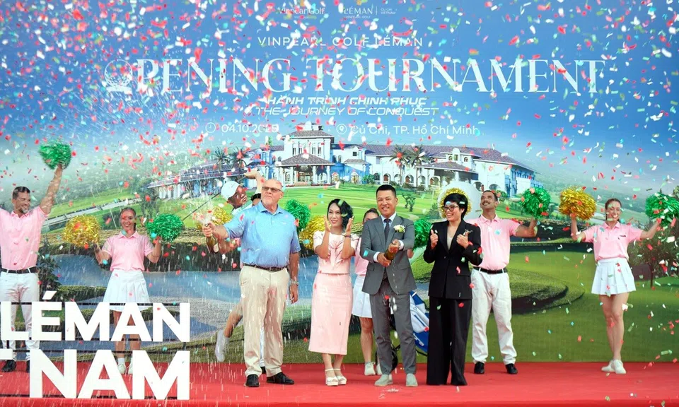 Vinpearl Golf Léman – biểu tượng golf mới tại TP.HCM chính thức khai trương